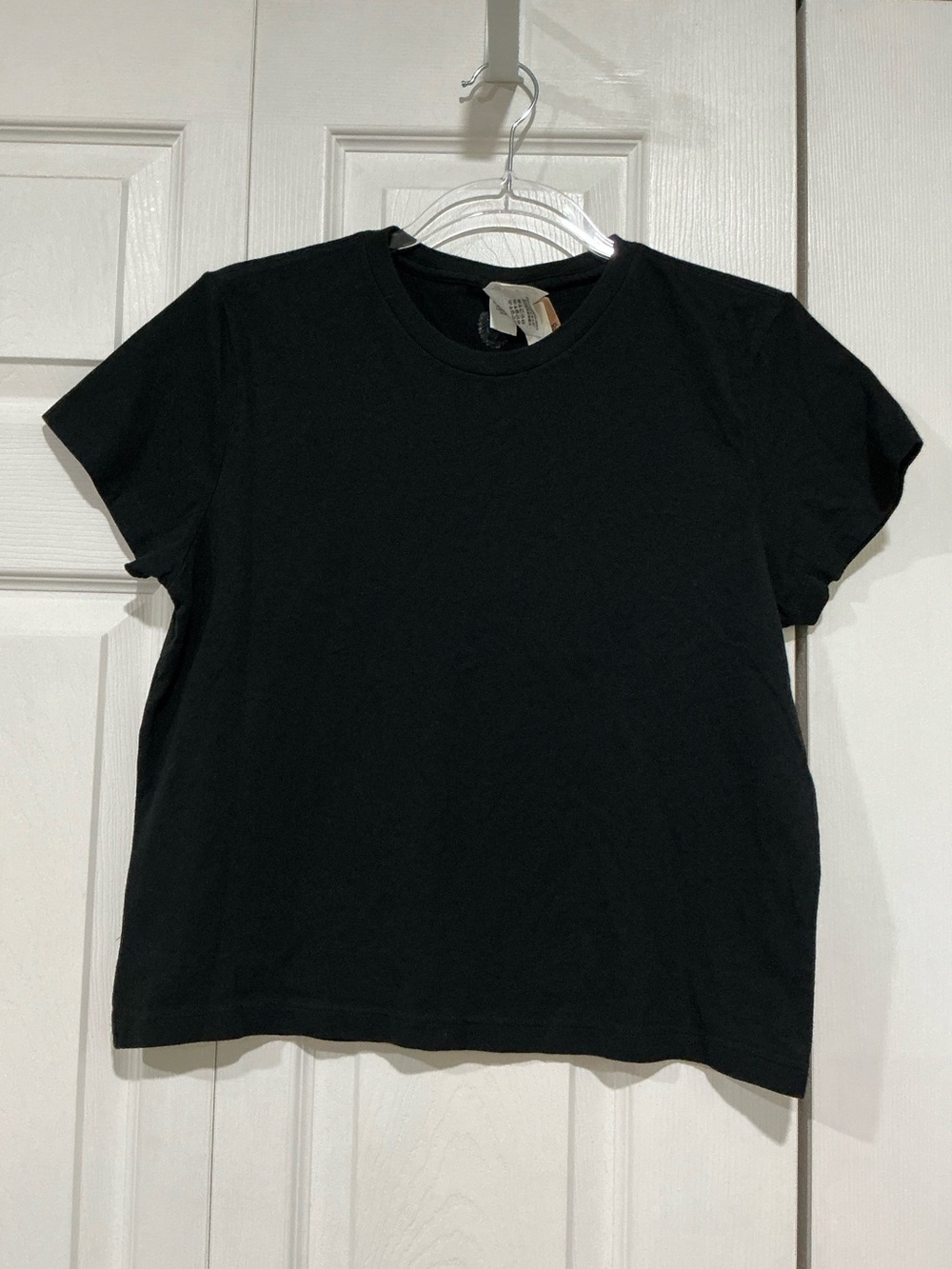 💙 NWT Victoria’s Secret PINK Black T-Shirt- Small (01528)